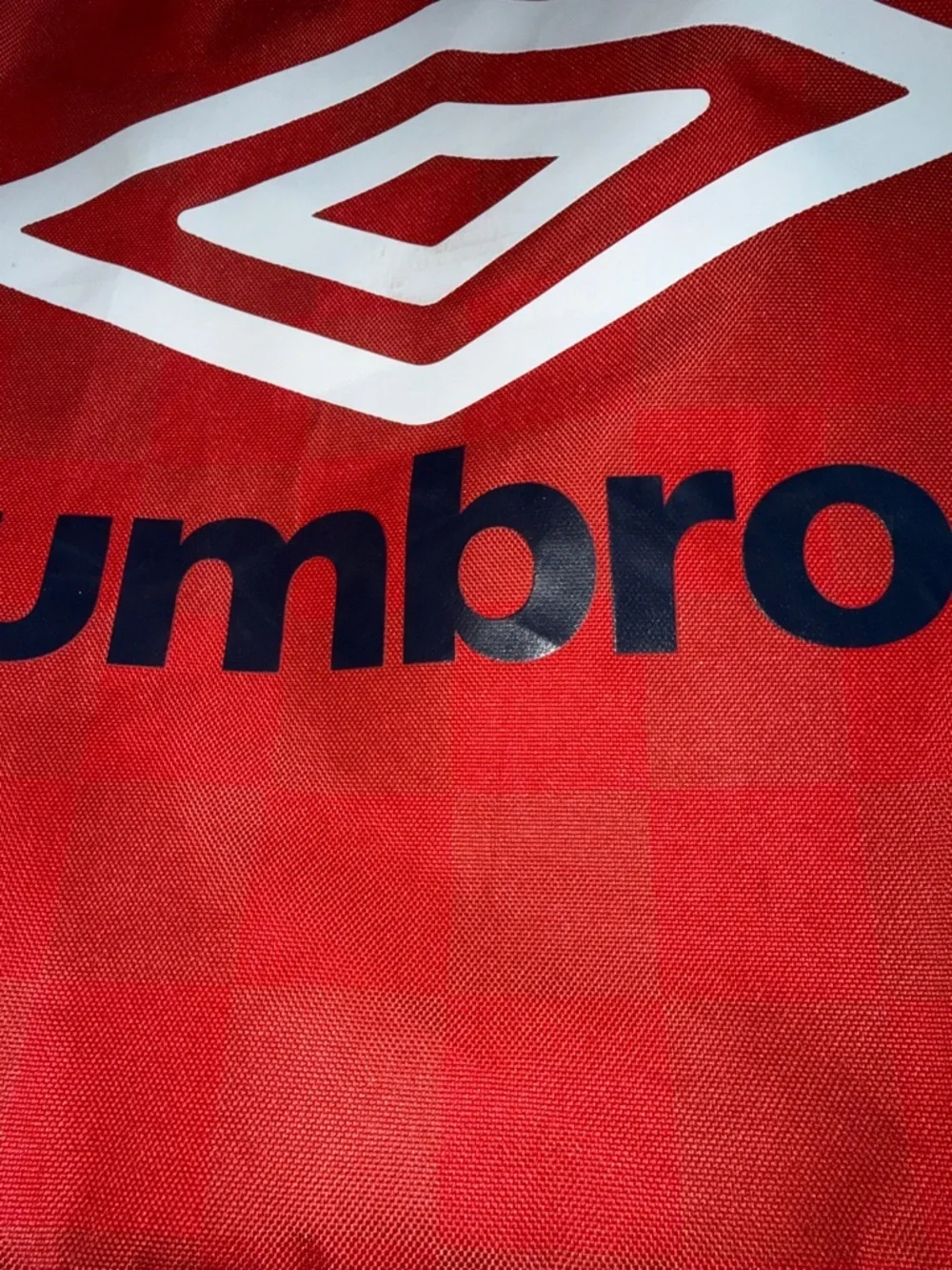 Umbro red cinch
